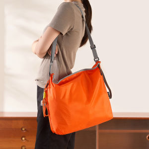 Ultra-Light Foldable Crossbody Bag Womens Casual Fitness Bag Waterproof Botta Design Pastille Style Single Shoulder Bag