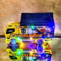 PROMO MINIATUR TRUK OLENG MURAH FULL LAMPU BONUS TERPAL. 