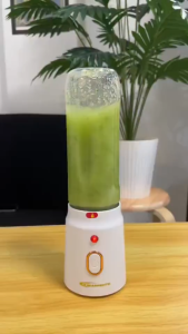 Portable Juicer Blender Electric Cup Tumbler Juicer USB Rechargeable 450+180ml Dual Cup Outdoor