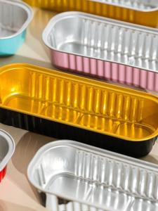 Bakable Disposable Aluminum Foil Box Thickened