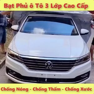 Bạt Phủ Ô Tô Vải Dù Oxford Cao Cấp - Care Chính Hãng Chống Nóng Chống Mưa Chống Xước Xe Có Phản Quang