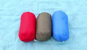 【VIDKHSY Store】Camping Sleeping Bag Folding Outdoor Sleeping Bagcamping Lightweight Envelope Backpacking Cotton winter Sleeping Bag