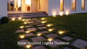 Đèn Năng Lượng Mặt Trời 8 LED Chống Nước IP65 Chất Liệu Thép Không Gỉ Tự Động Bật/tắt Pin 200mAh Màu Trắng Ấm Dùng Trang Trí Sân Vườn Lối Đi Bãi Cỏ