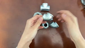 1/4" 1/2" 3/4" Galvanized Steel ELBOW 90° Pipe Fittings