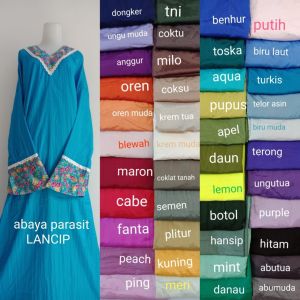 mukena abaya sholat 354 LDII mukena travelling dewasa dan anak parasut