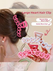 NING ZHOU | Large Heart-shaped Premium Hair Clip