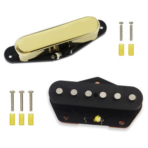 PHRILAM Alnico 2 Tl Style Guitar Pickup Set Bridge & Neck Single Coil Pickups Tl Style Replacement Parts