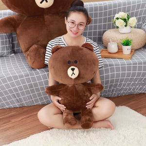 GẤU BROWN THÚ BÔNG GẤU BROWN VẢI NHUNG MỀM MỊN CAO CẤP QUÀ TẶNG SINH NHẬT GẤU BÔNG CHO BÉ