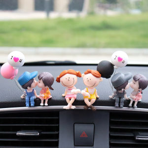 Couples Car Dashboard Ornament: A Stylish & Cute Auto Interior Accessory