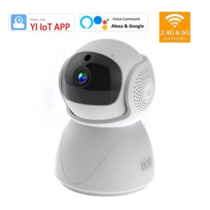 Samrt USB จอภาพ1080P V380กล้อง Wifi 2MP รักษาความปลอดภัยในร่มกล้องวงจรปิดการมองเห็นได้ในเวลากลางคืนรักษาความปลอดภัยอัตโนมัติ