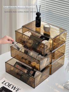 YA JIA LI JIA | Cosmetic Organizer Box Drawer Organizer Vanity Divider Storage Rack