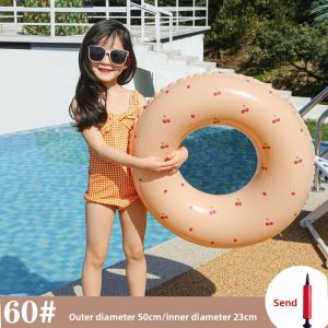 MONLEYTA | Thickened Underarm Swimming Ring For Adults And Children Anti-Tip Inflatable Life Preserver Swimming Equipment For Men Women Kids