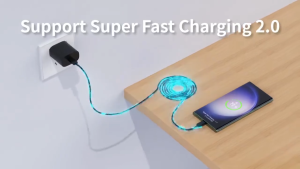 Original Samsung 45W travel adapter supports 5A ultra-fast charging equipped with PD 3.0 fast charging function and Ty