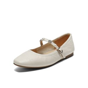 Belle | Red Retro Soft Sole Mary Jane Shoes