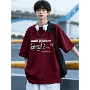 Cotton Loose Trendy T-Shirt Short Sleeve