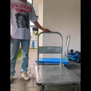 รถเข็น รถเข็นของพับได้ รถขนของ รถเข็นของ4ล้อ รถเข็นพับได้ รถลาก รถขนของพับได้60-90CM 1500KG