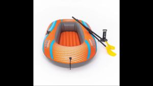 BESTWAY KONDOR RAFT SET 61142 / 61146 Inflatable Double Kayak Canoe Float Boat Bot Mancing Bot Angin