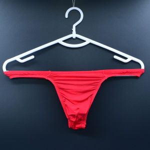 Quần Lót Nam Ice Silk Low Waist Quick Dry T-Shape Gợi Cảm Quần Lót Nam Họa Tiết Đơn Màu Thường Ngày Mùa Hè 2023