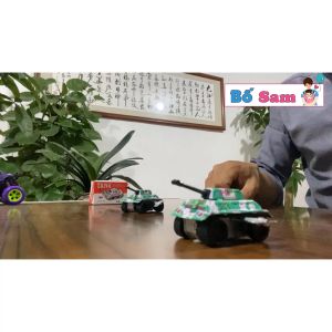 Đồ chơi xe tăng vặn cót mini cho bé Shop Bố Sam