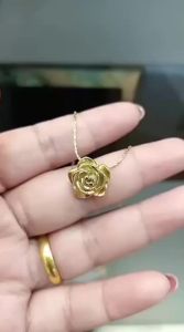 KALUNG WANITA ASLI TITANIUMLIONTIN BISA DI LEPAS / AKSESORIS WANITA ASLI TITANIUM / PERHIASAN FASHION ASLI TITANIUM ♥ GIRLIE ACC ♥