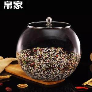FEIZHUXIANSEN | Round Airtight Storage Jar for Pickles Large Capacity