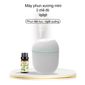 Máy xông tinh dầu mini 250ml phun sương khuếch tán tinh dầu tỏa hương thơm phòng ngủ văn phòng ôtô xông hơi đuổi muỗi đuổi côn trùng hương thơm tốt cho sức khỏe- sunstore.office