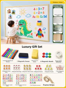 XIAORUISHI | Self-adhesive Erasable No-drill Wall-safe Kids Chalkboard Sticker