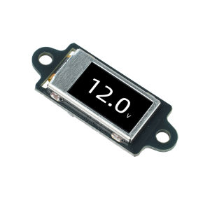 Smallest 0.5' Mini OLED Digital Voltmeter DC 0-30V Ultra-Thin Easily Embedded 12 Bit High Precision with Screen Protector Frame