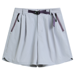 Octopusme Outdoor Casual Sports Shorts Women Summer Lightweight Elastic Waist Quick Dry Workwear Pants Straight Leg High Waist