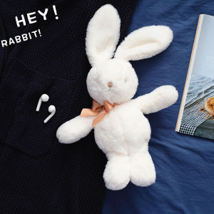 INS Scandinavian Bunny Stuffed Doll Doll Puppet Soft and Adorable Pink Young Adult Heart Soothing to Sleep with Gift for Girls