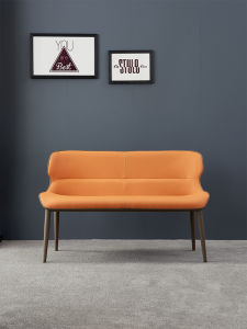 Nordic Modern Luxury Dining Chair Home Use Dining Table Stool Back Chair Small Household Comfortable Restaurant Bench Long Chair