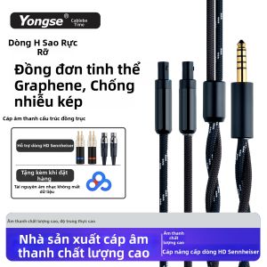 Yongse | Dây Cáp Nâng Cấp Bọc Khiên Đồng Mạ Bạc