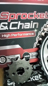 Orimoto- GEAR GIR GIGI TARIK BELAKANG PLUS RANTAI SET 36T-14T/428H-106L SUPRA FIT NEW X 125 REVO ABSOLUTE KARISMA BLADE NEW KUALITAS SUPER