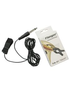 IRIN | FA-01 Professional Clip-On Microphone Pickup for Violin Banjo Mandolin Ukulele – Condenser Mic with Adjustable Gooseneck Pickup