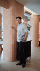 Hadinata Batik Premium Pria Kemeja Pendek Superfine Mavendra Madira