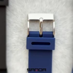 Sanda | Đồng Hồ Kỹ Thuật Số Thể Thao Ngoài Trời Dành Cho Nam SANDA Đồng Hồ Báo Thức Đa Chức Năng Màn Hình LED Chống Nước Có Tính Năng Hiển Thị Thời Gian Kép