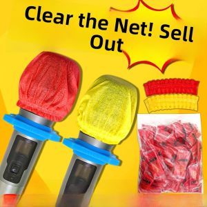 Disposable Large Non-Woven Fabric Microphone Cover Anti-Spray Case for KTV Use Other Fashion Accessories Unbranded Sweet Style