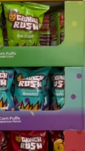 Chips BIG SIZE CrunchRush Potato Chips Mix 6 Flavors Imported Premium Snack Value Pack