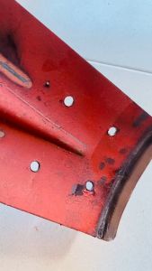 Lưỡi len đào đất sắt thùng container có lỗ thoát nước (dầy 2mm) đào đất. Sỉ inbox