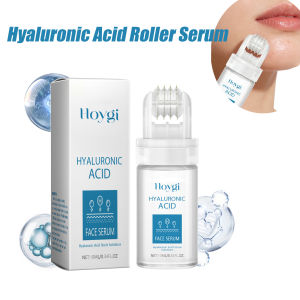 0.25mm Micro Needle Essence Hyaluronic Acid Microneedle Roller Facial Serum Hydrating Brightening Pore Refining Beauty Skin Care