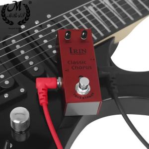 IRIN | IRIN Classic Chorus Guitar Effect Pedal Màu Đỏ Sẫm Âm Thanh Trong Trẻo Trong Suốt Di Động Đàn Guitar Điện Effector Dành Cho Người Lớn Và Trẻ Em