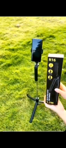 Tripod Tongsis LED R16 / R16S / R16D Selfie Stick LED 170CM with grip handle