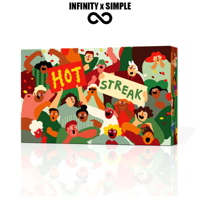 Hot Streak Board Game Party Game – Fast, Loud, and Wild Mascot Racing & Betting