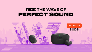 1 Year Warranty OriginalJBL Wave Buds Wireless Bluetooth Earbuds Built-in Microphone Sport Earphones Noise Canceling Waterproof