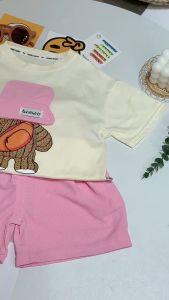 Boys Fashion 0-5 years old boy suit casual fashion Cotton Short Sleeves collocation handsome shorts 2-piece set