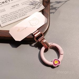 ZHENGEGE | Rotatable Thin Metal Mobile Phone Lanyard Clip
