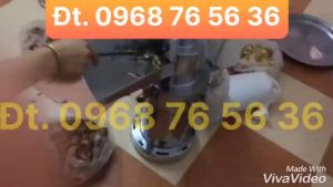 Máy xay sâm khô máy nghiền củ sâm khô thành bột mịn xay tam thất siêu mịn tan trong nước công suất lớn 6 búa đập 3kw