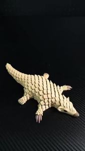 3D Printed Anime Hedgehog Statue - Durable Plastic Gradient Color Animal Decor No Electricity Needed for Indoor/Outdoor Use Pe