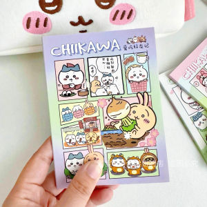 Cute Laser Shine Stickers Japanese Style Chiikawa Student Planner Decorative Supplies Adorable Moe Flashing Decals