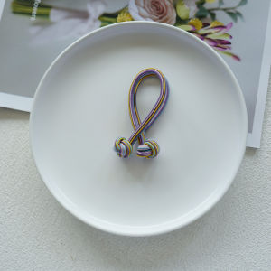 Thick Double-Headed Hair Ties for Students Tight Knot Hair Bands Hair Bands with Leather Covers Childrens Accessories